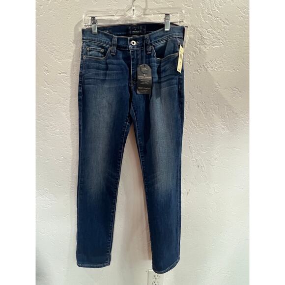 Lucky Brand Sweet Straight Jeans Women’s 26 Ankle Super Stretch FAULTLESS NWT - Picture 1 of 13